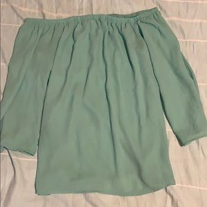 Off the shoulder blouse